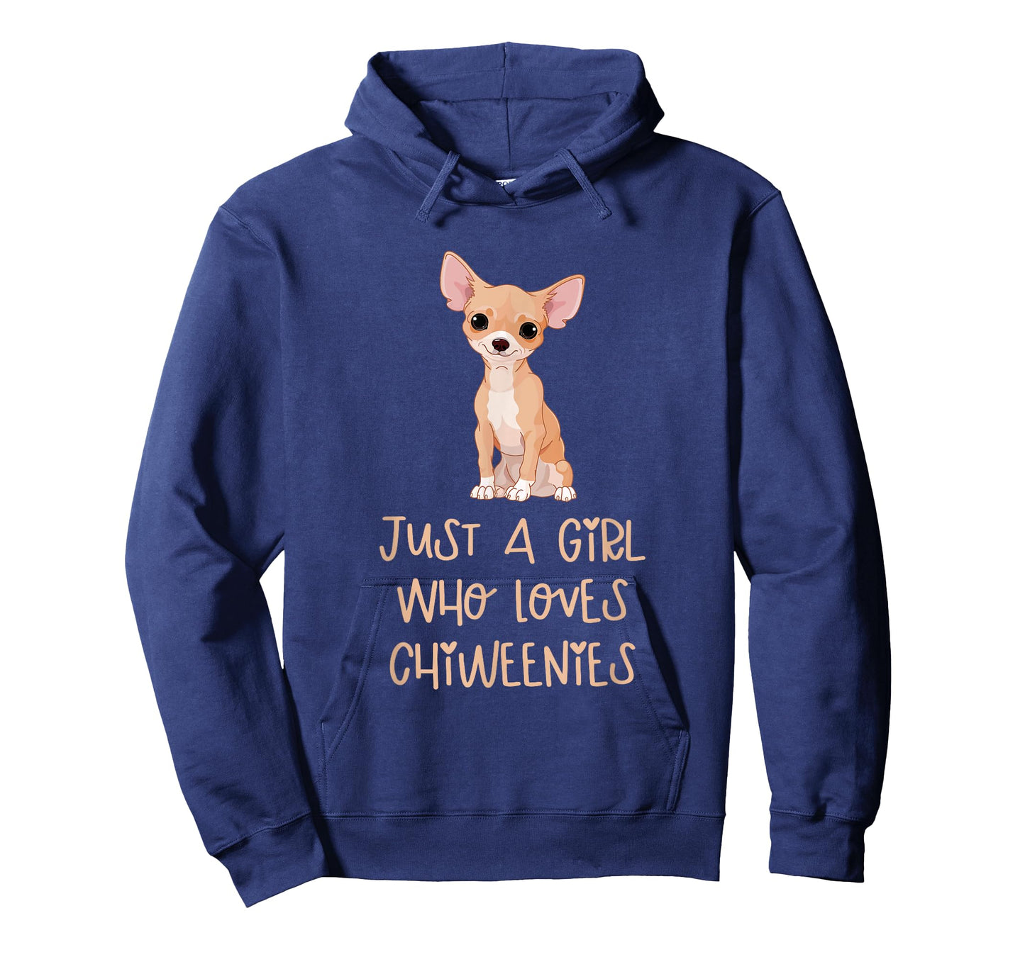 Just a Girl Who Loves Chiweenies Funny Animals Dogs Lover T-Shirt