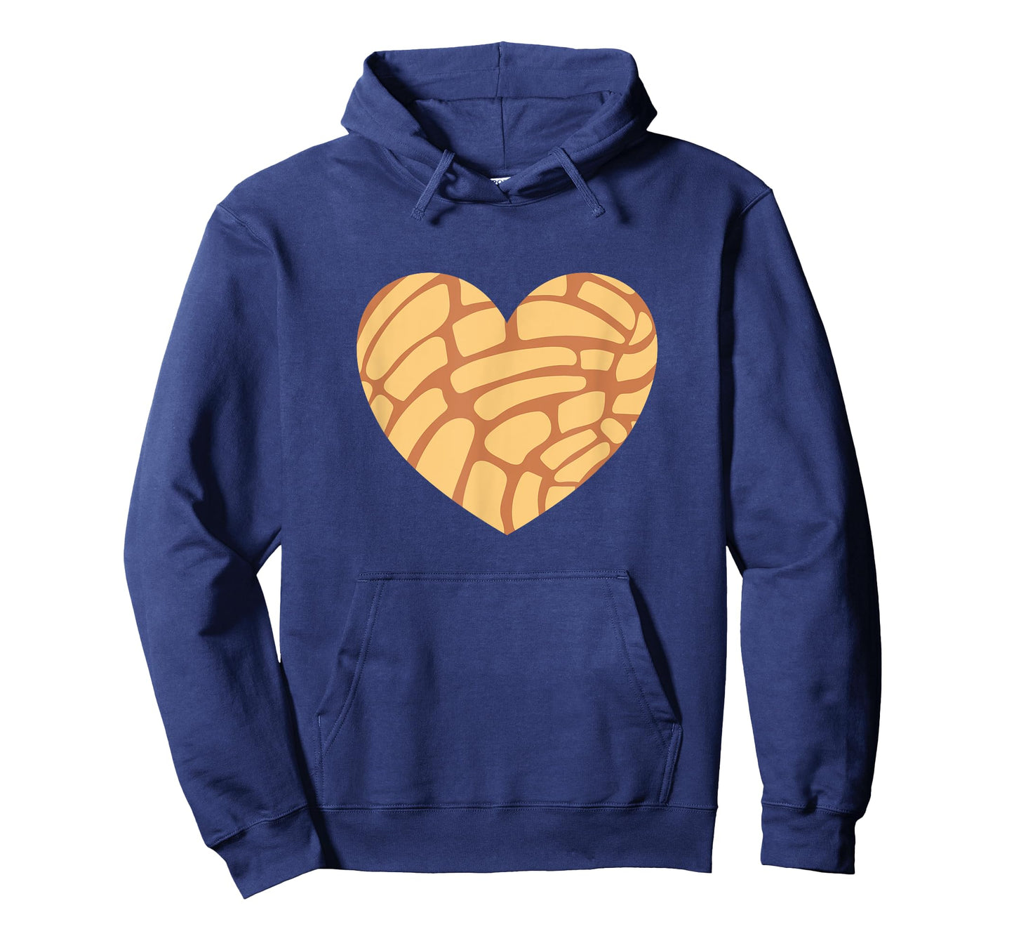 Concha Mexican Sweet Bun Heart T-Shirt