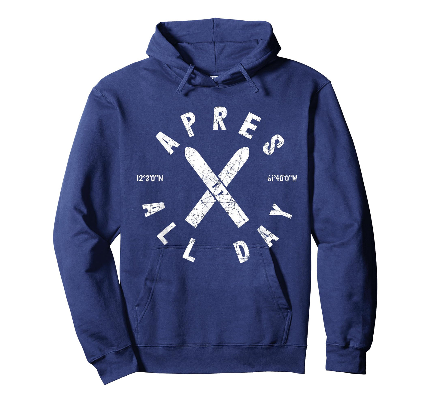 Apres Ski All Day Ski Cool Skier Winter Sports Skiing Gift T-Shirt