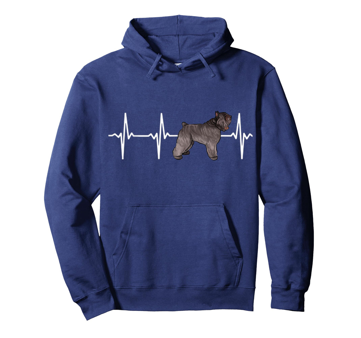 Bouvier des Flandres Heartbeat Love My Dog Men Women Kids T-Shirt