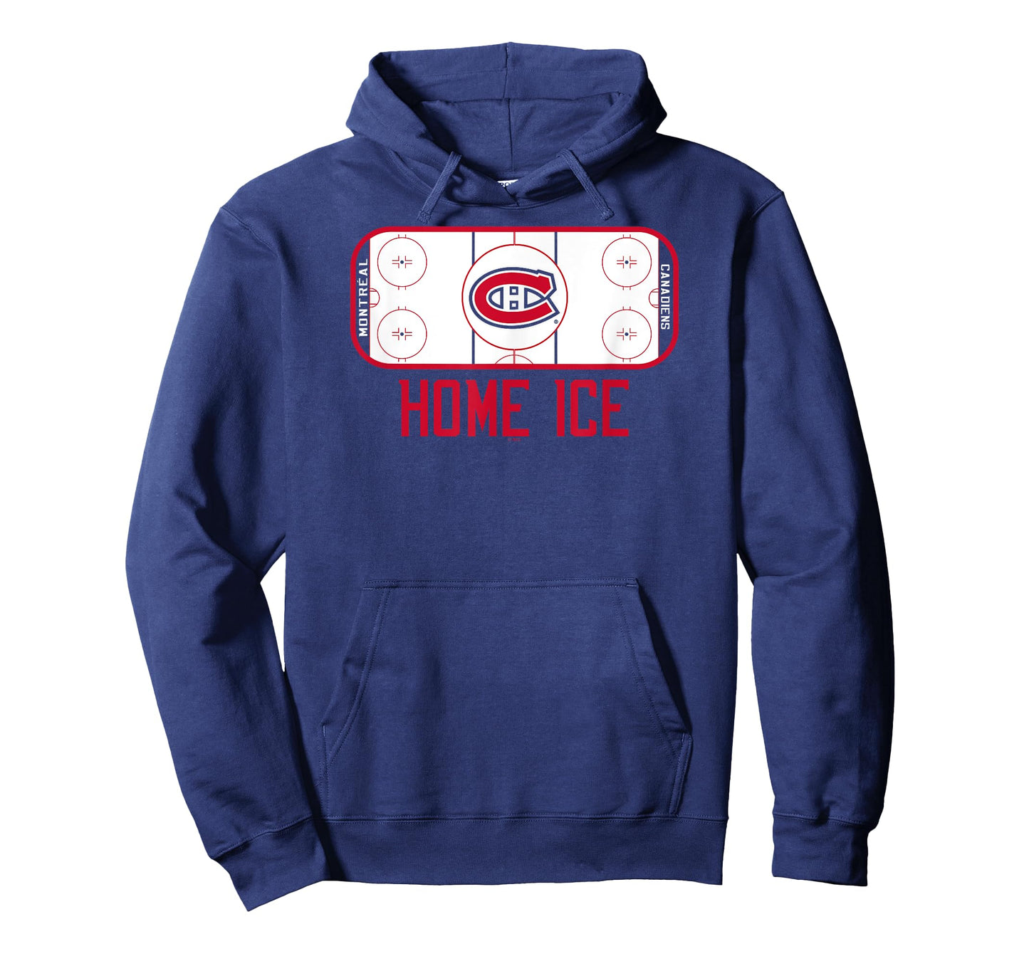 Montreal Canadiens Home Ice Royal Officially Licensed T-Shirt
