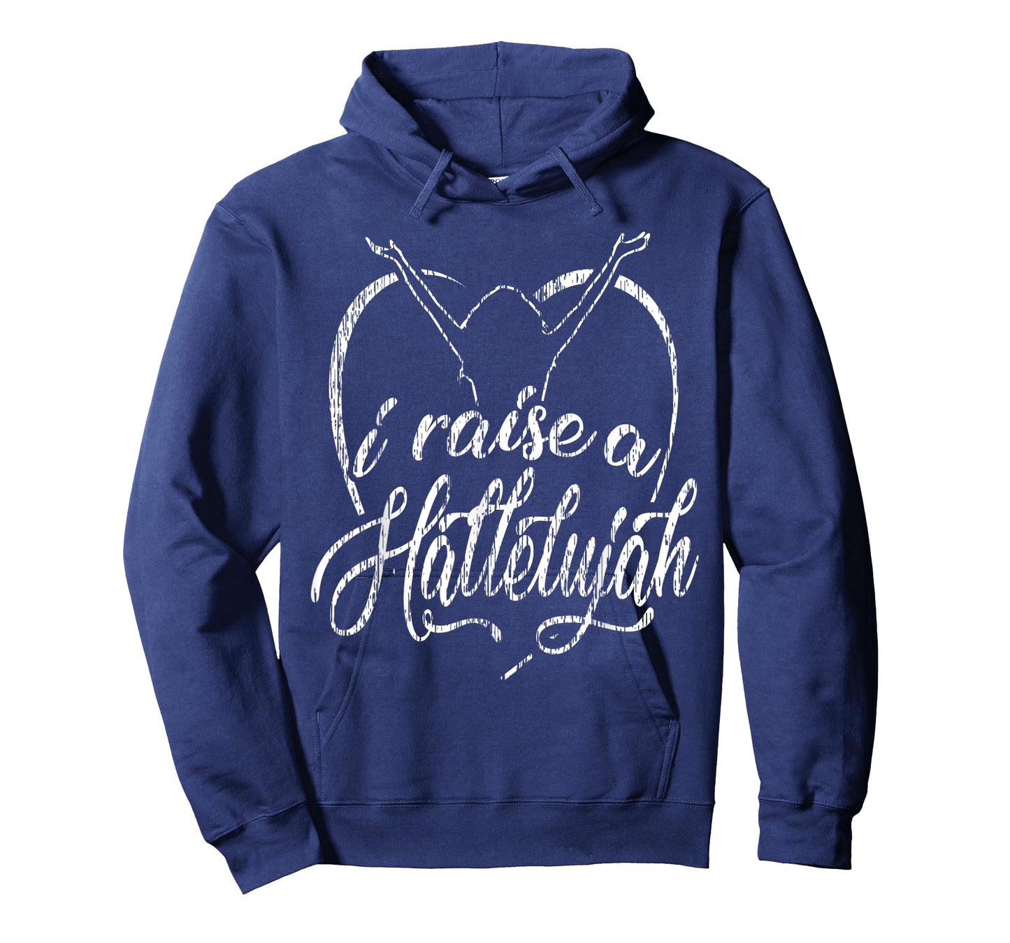 I Raise a Hallelujah - Praise and Worship Design T-Shirt