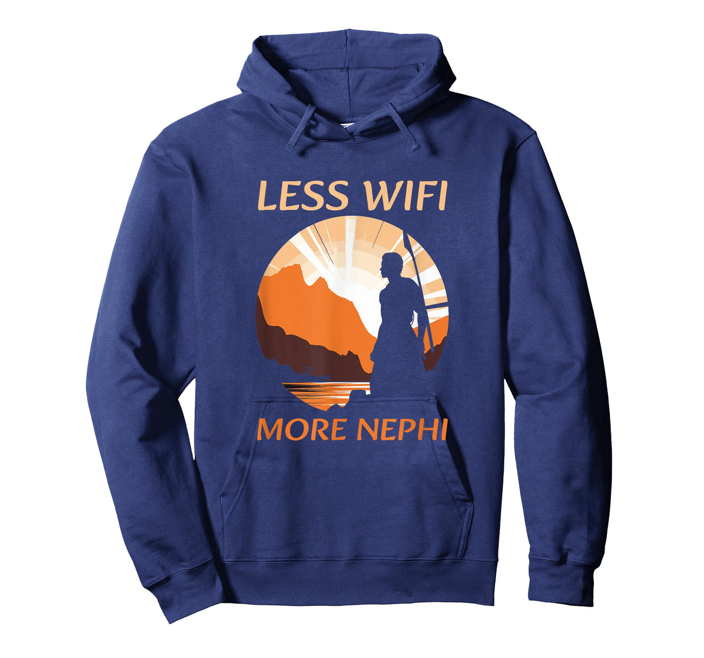 Less Wifi More Nephi Funny Humors Lds Mormon Missionary T-Shirt