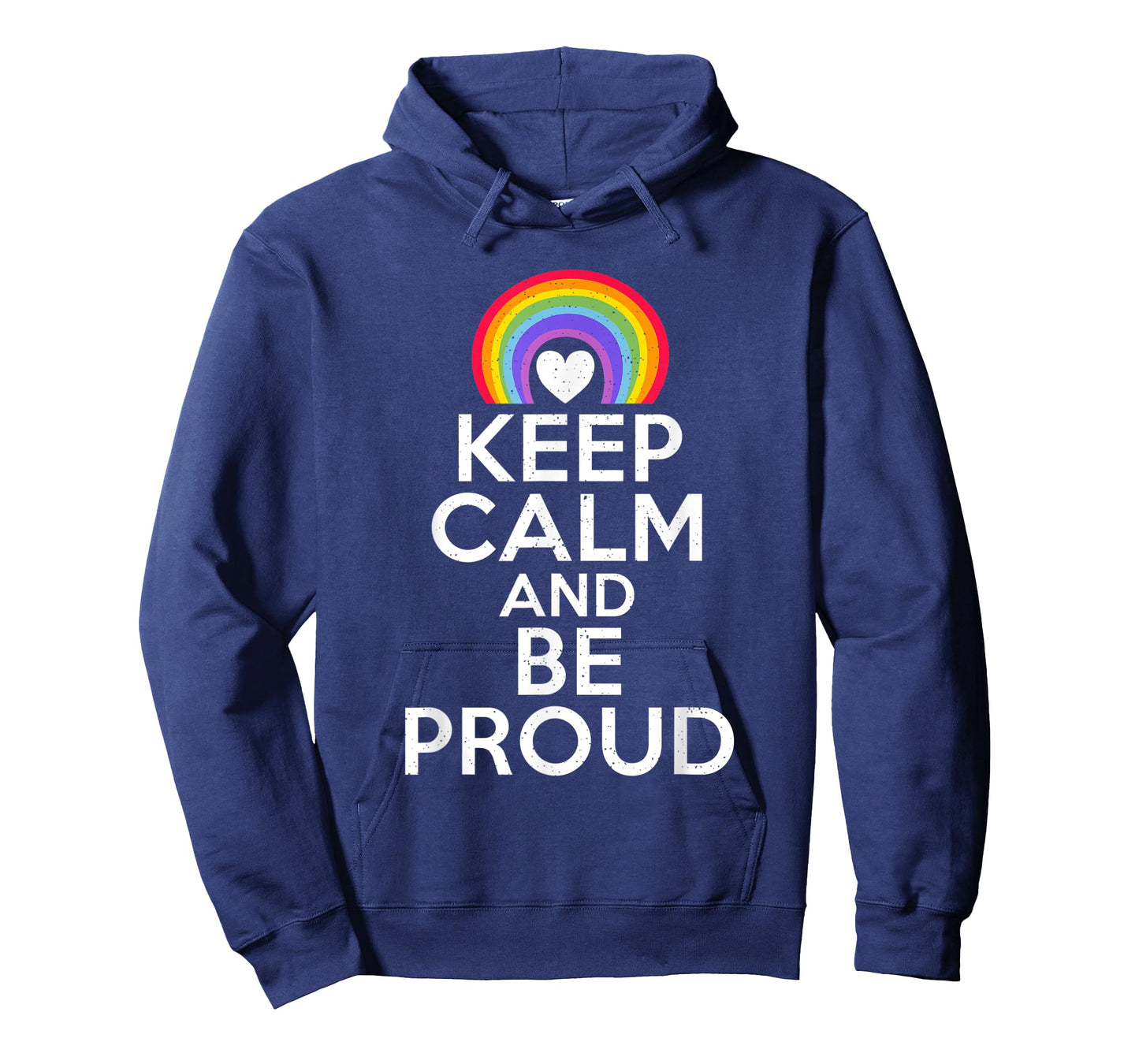 Keep Calm and be Proud Bisexual Lesbian Gay Pride T-Shirt