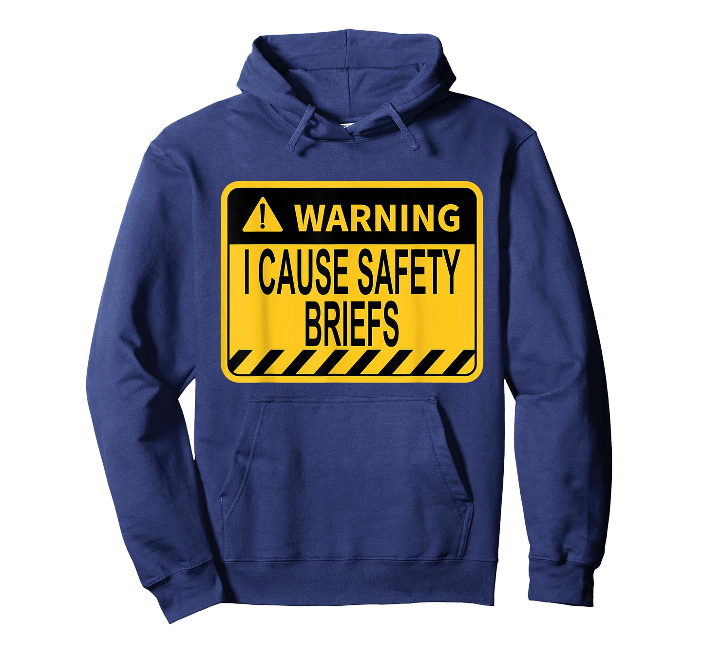 Warning I Cause Safety Briefs Funny EMS Fire Military T-Shirt