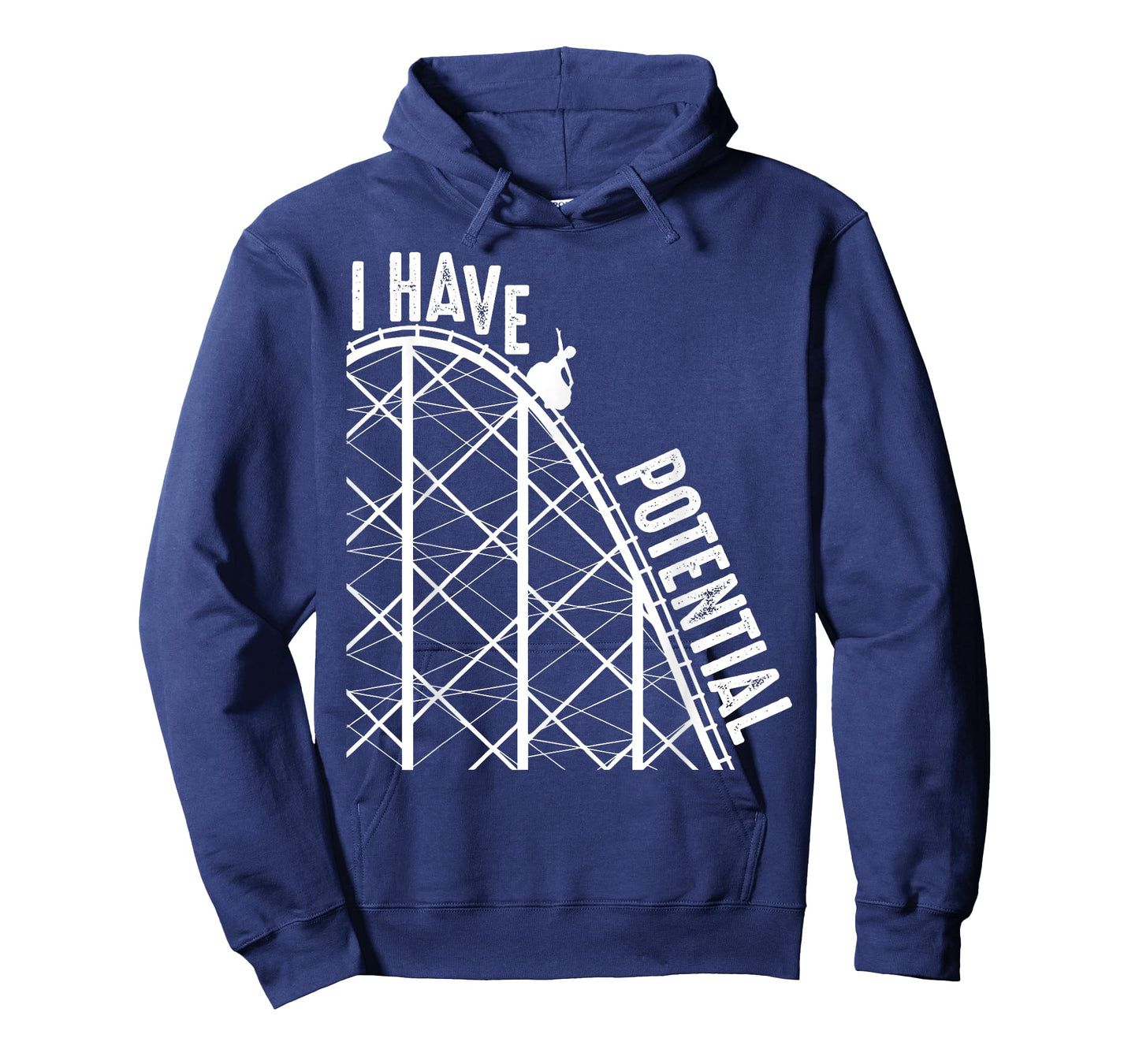 Funny I Have Potential | Cool Roller Coaster Physics Gift T-Shirt