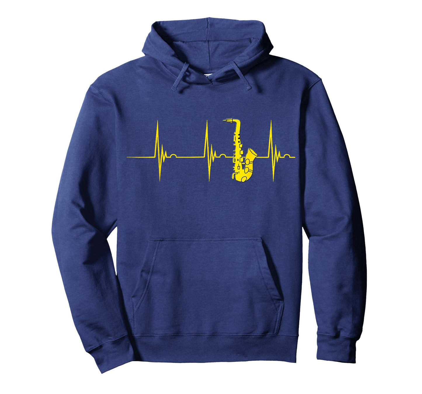 Saxophone Heartbeat Alto Sax EKG Pulseline Jazz Band T-Shirt T-Shirt