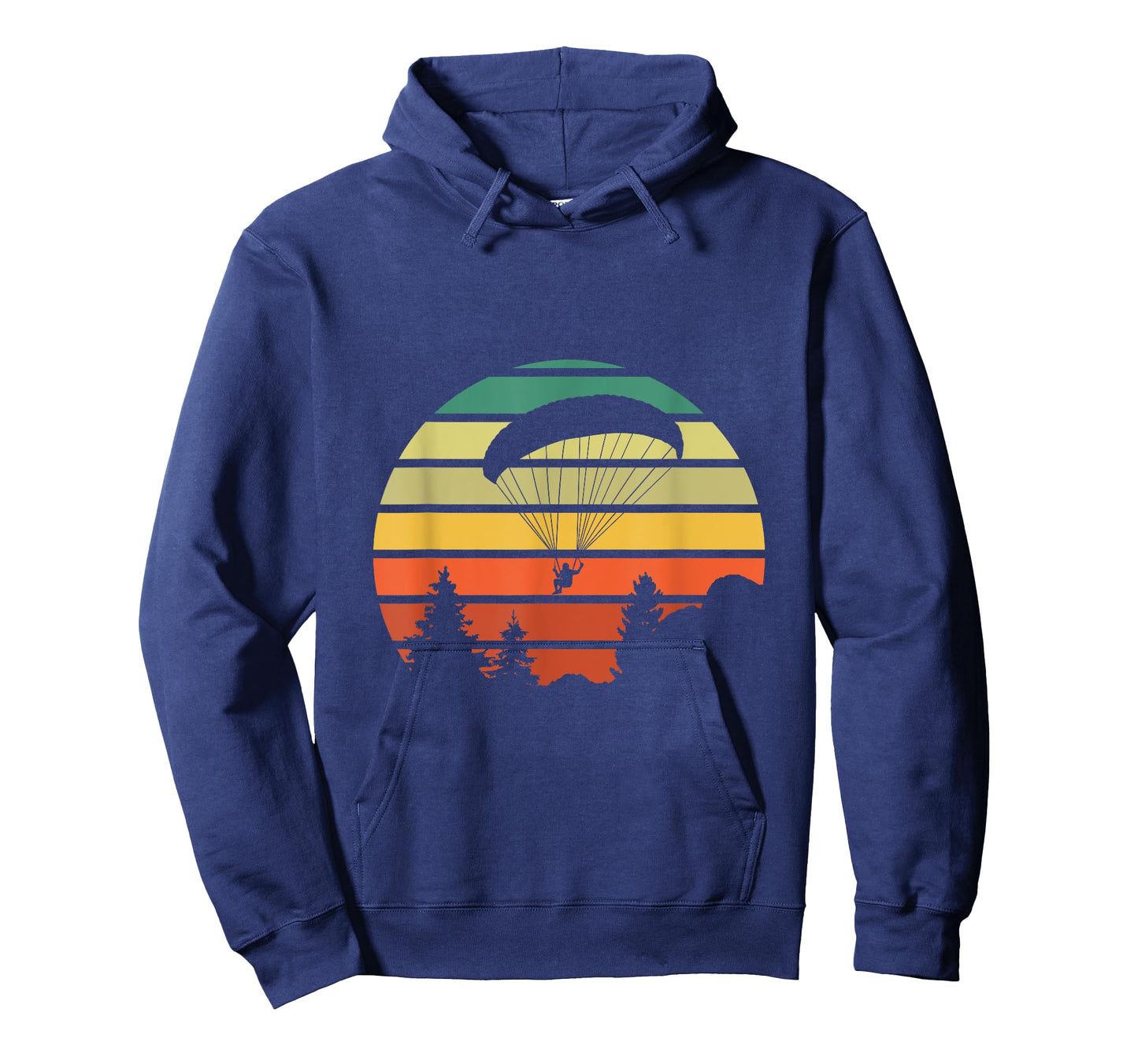 Paragliding Outfits Paraglider Vintage Paragliding Over Forest T-Shirt