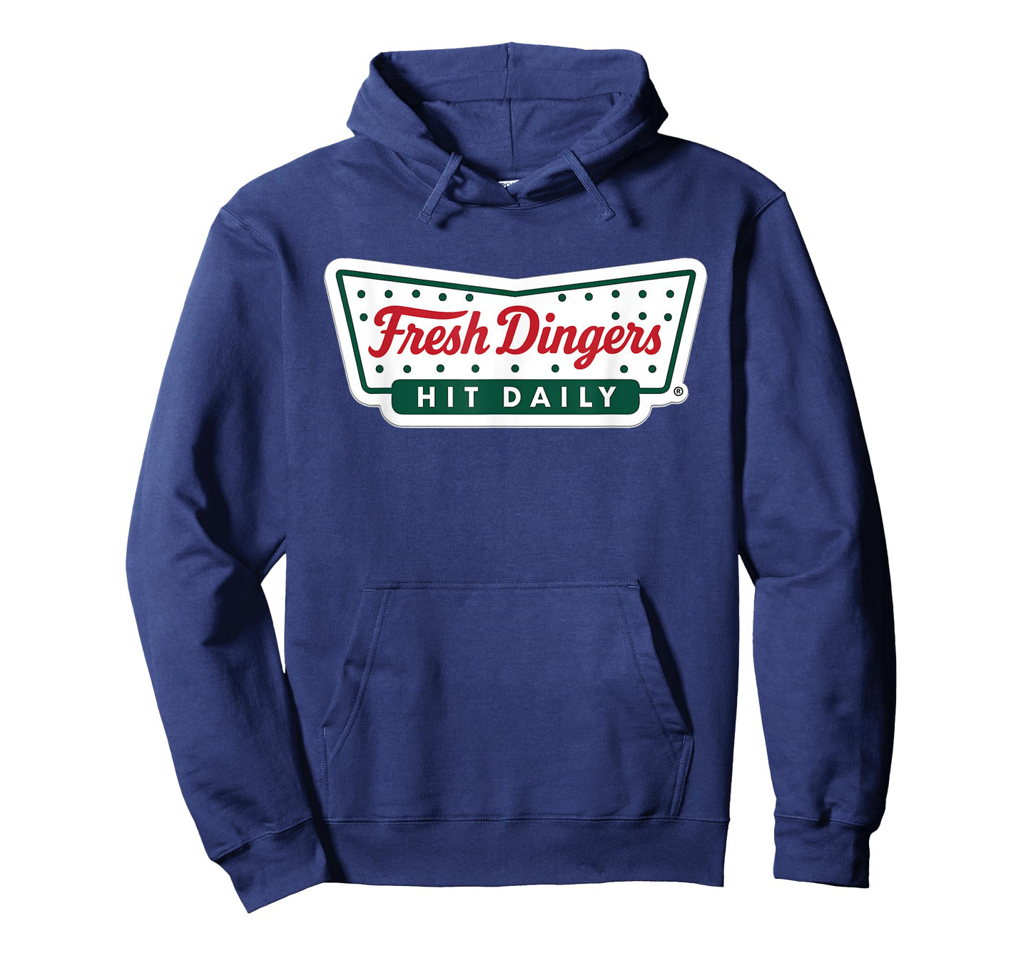 Baseball Fresh Dingers Retro Logo Hit Daily Parody T-Shirt
