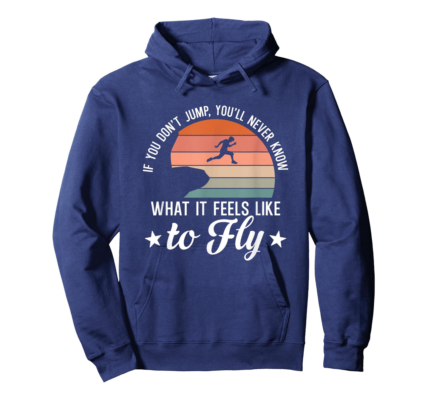 Feel To Fly Extreme Jumping Cliff Diver Vintage Cliff Diving T-Shirt