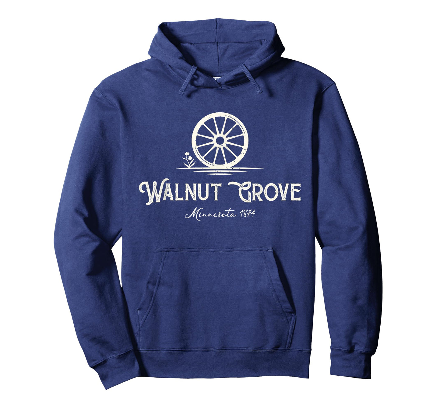 Walnut Grove Minnesota USA est. 1874, prairie wagon wheel T-Shirt