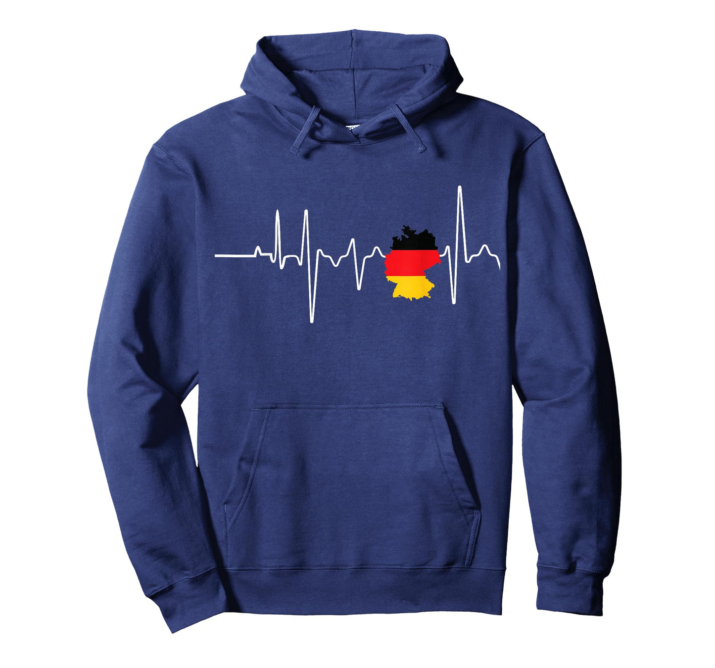 Germany Heartbeat GER German Flag Love Germany T-Shirt