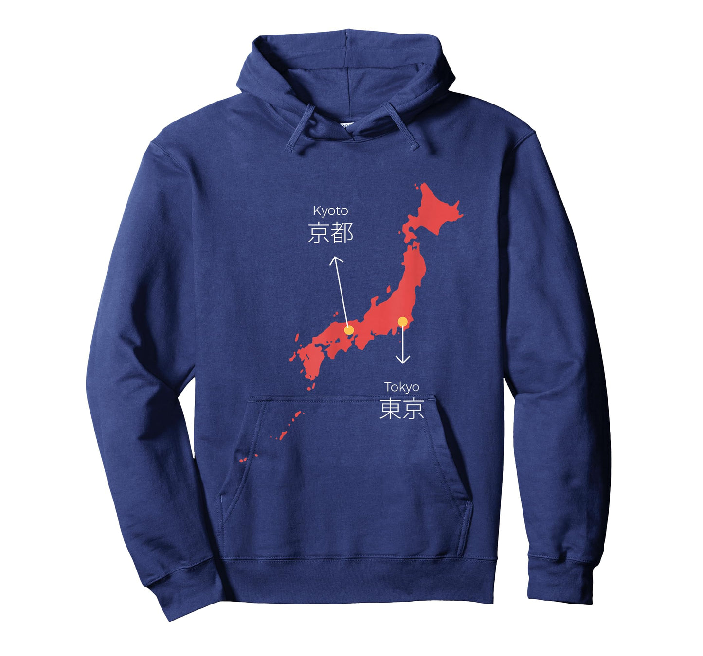 Japan Country Art Map Island Asia Kyoto Tokyo Gift T-Shirt