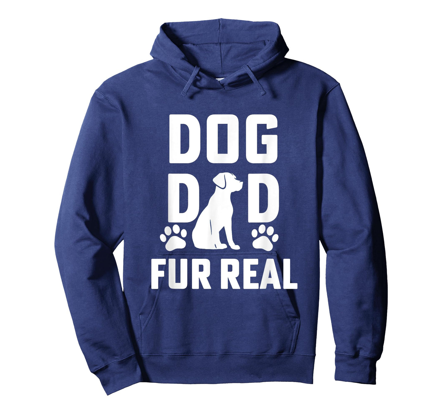 Dog Dad Fur Real Pet Owner Paw Parents Canine Funny T-Shirt
