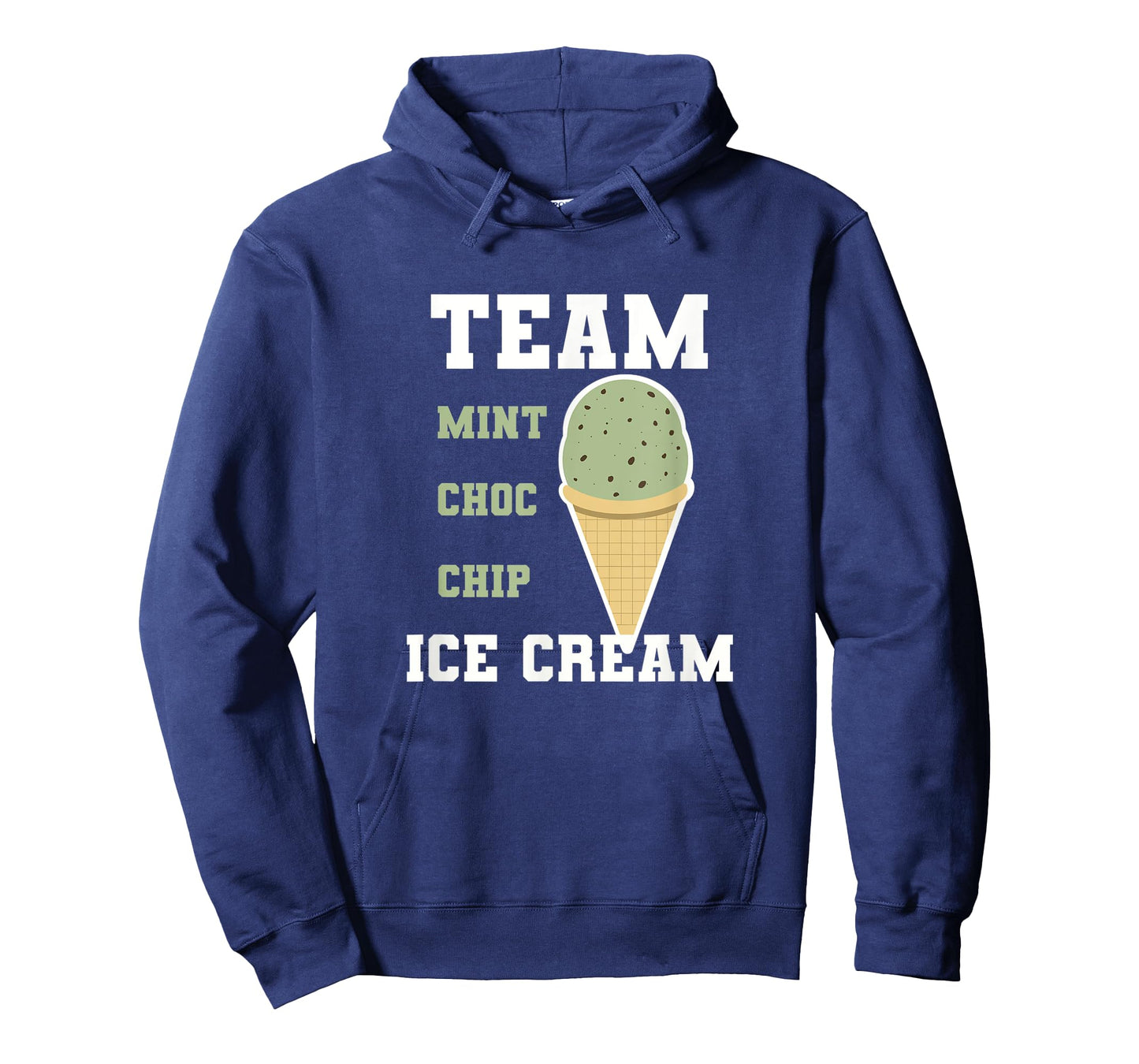 Team Mint Choc Chip Ice Cream Men Women Kids T-Shirt