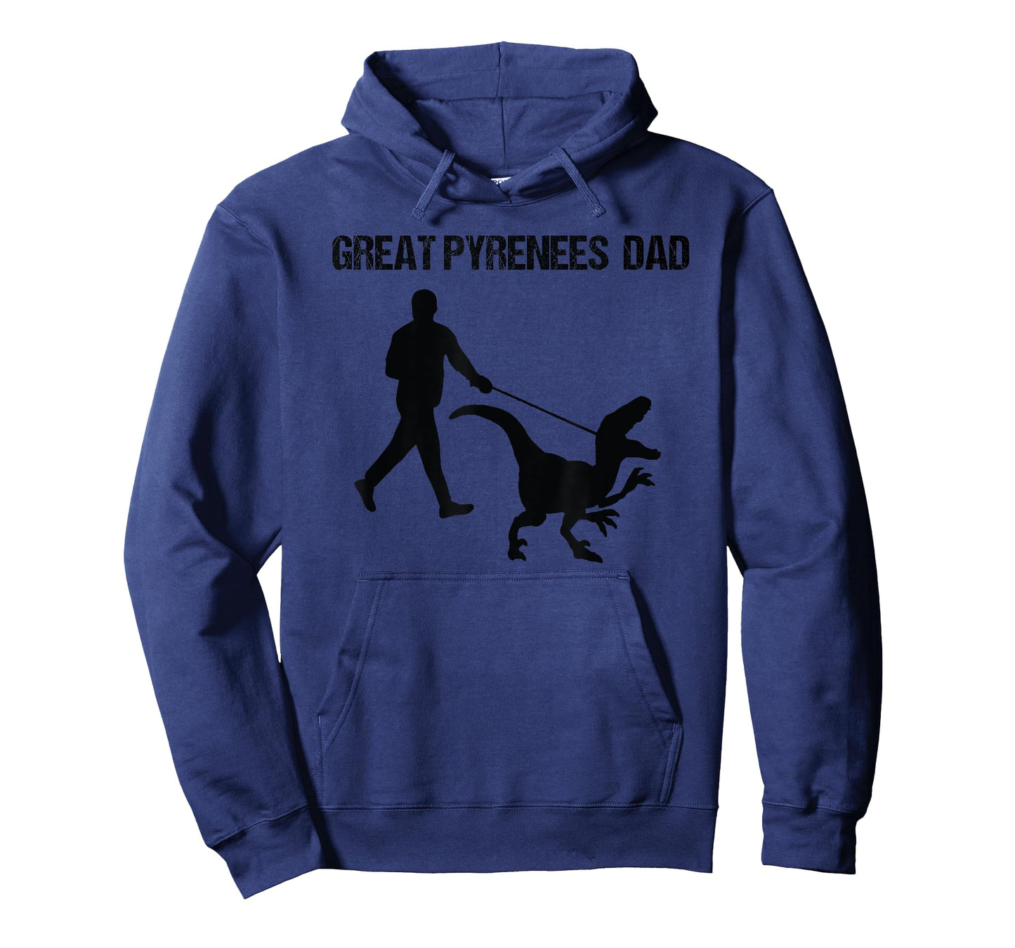 funny Great Pyrenees dad Dinosaur T-Shirt