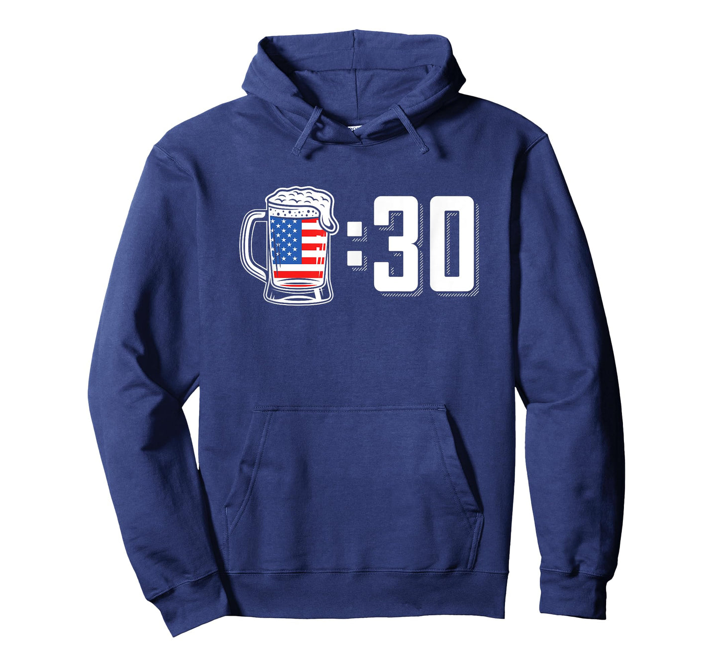 Beer 30 American Flag 4th of July Drinking Party T-Shirt