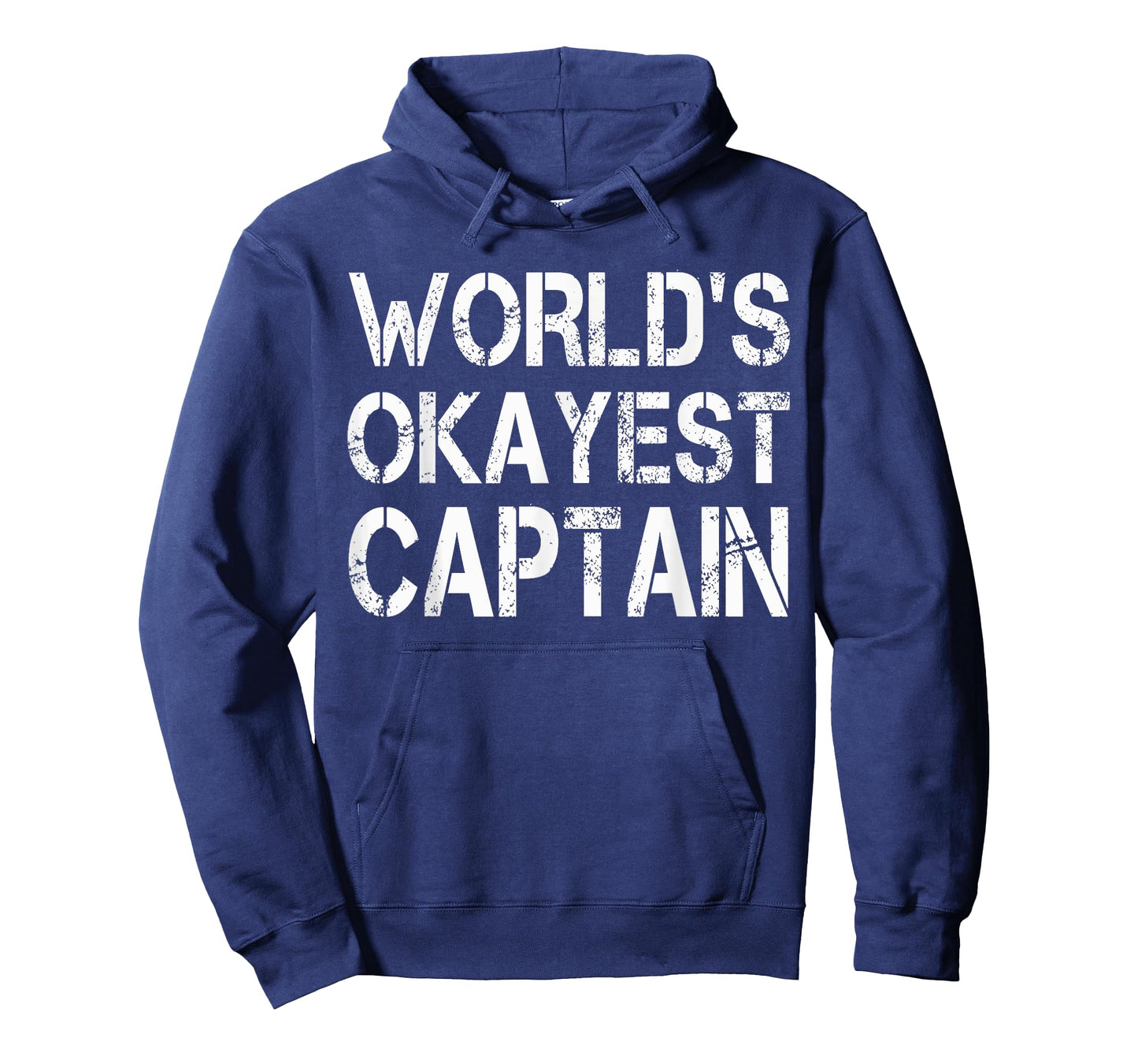 World's Okayest Captain Firefighter Police T-Shirt T-Shirt