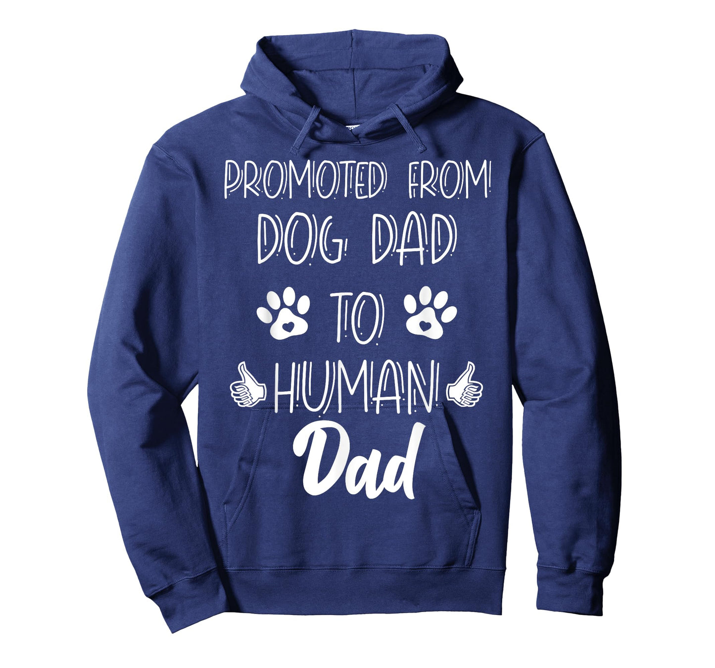 Funny New Dad Promoted From Dog Dad To Human Father's Day T-Shirt