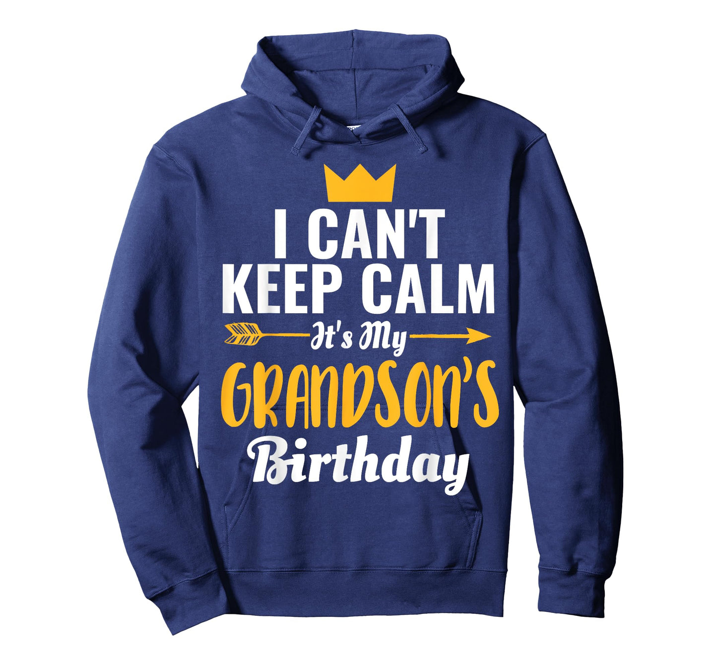 I Cant Keep Calm Its My Grandson's Birthday T-Shirt