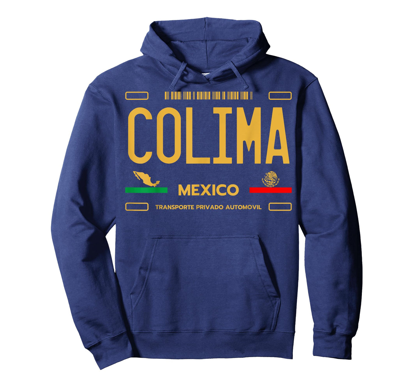 Colima Mexico License Plate Aesthetic, Colima T-Shirt
