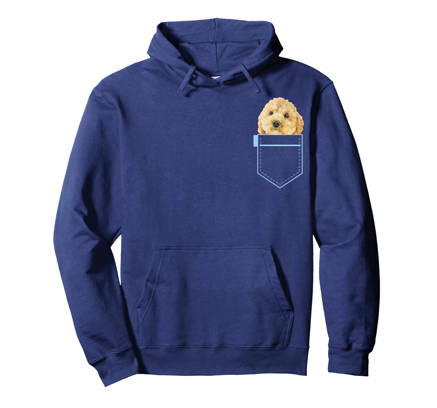 Cavapoo in pocket Puppy Dog Lover Cute Poodle cross gift T-Shirt