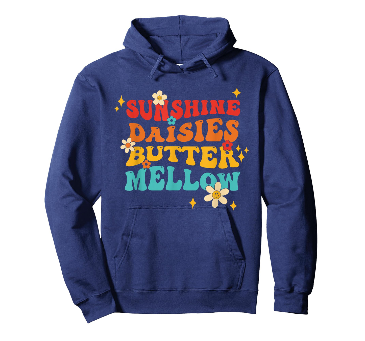 Sunshine Daisies Butter Mellow Vintage Design T-Shirt