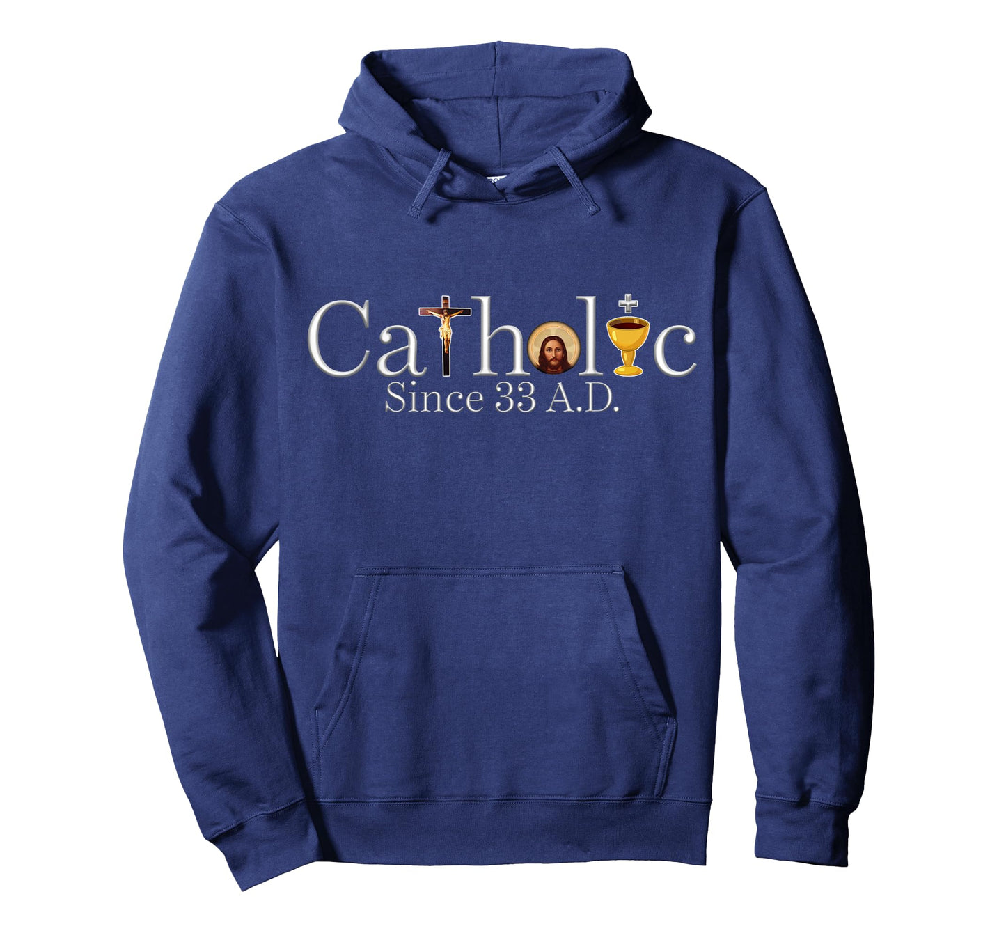 Catholic Since 33 AD Crucifix Jesus Eucharist Christianity T-Shirt