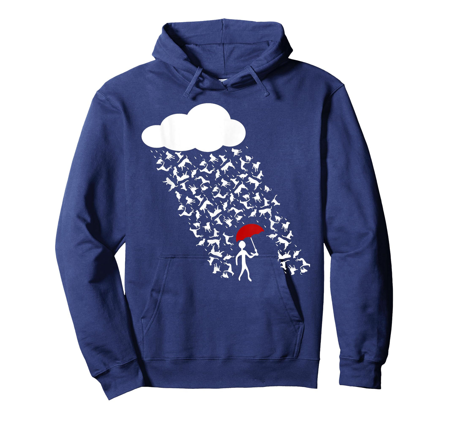It's Raining Cats and Dogs | Cute Funny Canine Feline Lover T-Shirt for Men Women Girls Kids