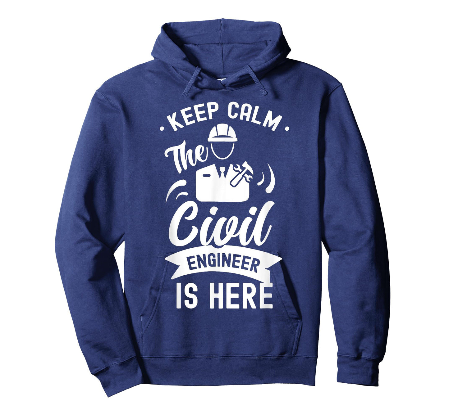 Keep Calm The Civil Engineer Is Here Engineering Job Student T-Shirt