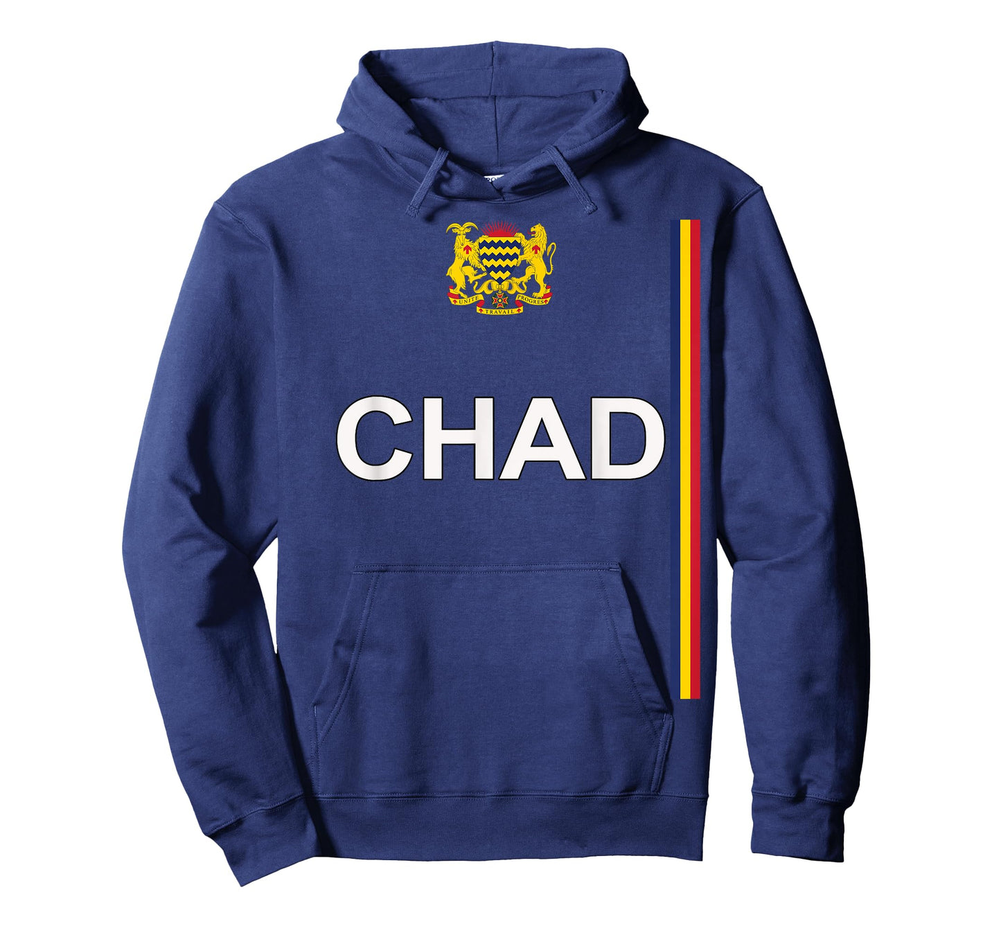 Chadian Sports-style National Coat of Arms and Flag of Chad T-Shirt