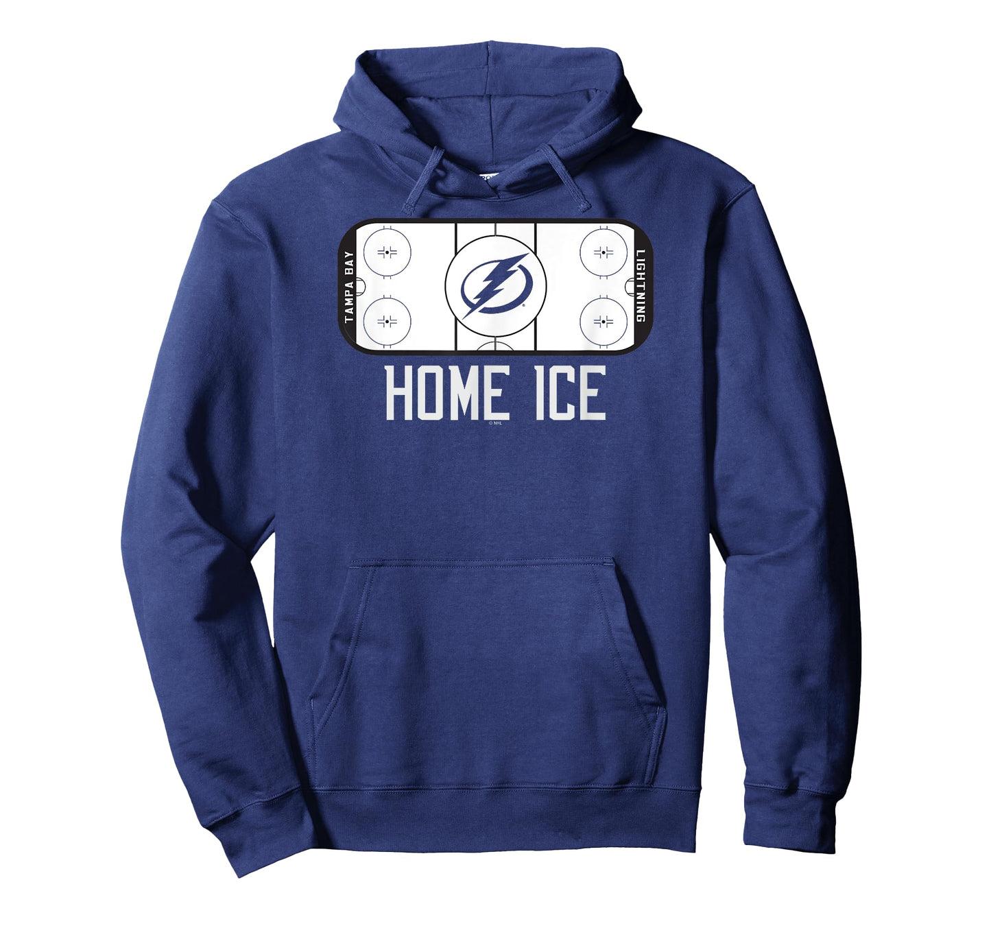Tampa Bay Lightning Home Ice Blue Officially Licensed T-Shirt