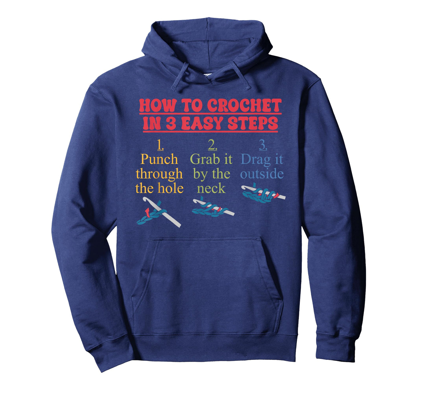 How to Crochet in 3 Easy Steps T-Shirt