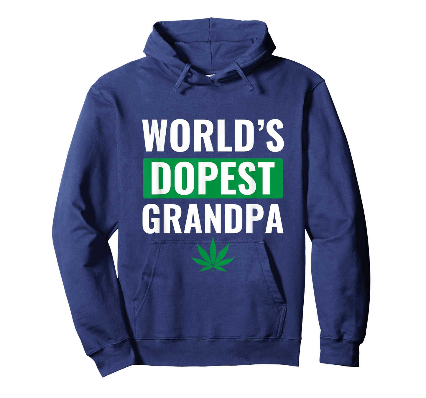 World's Dopest Grandpa Shirt Weed Cannabis Marijuana Stoner T-Shirt