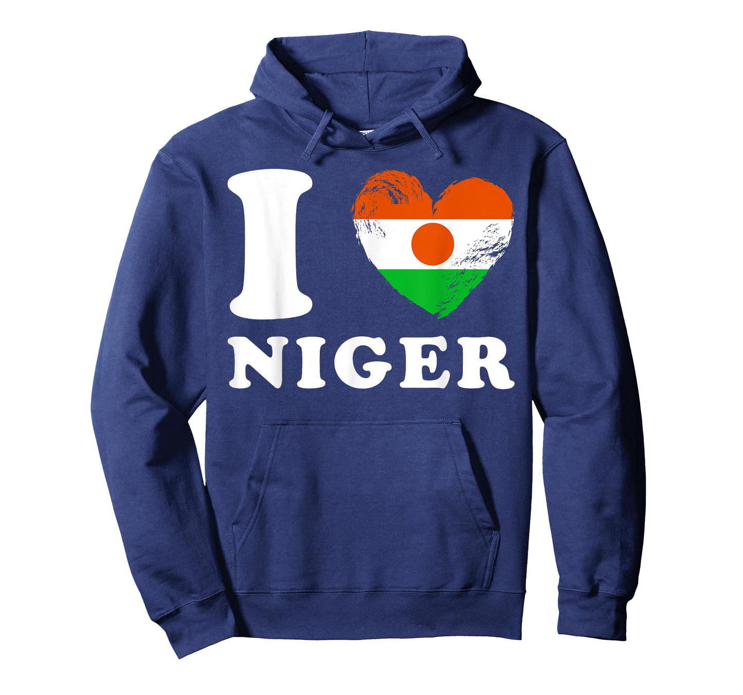 I Love Niger - Heart Flag Niger T-Shirt