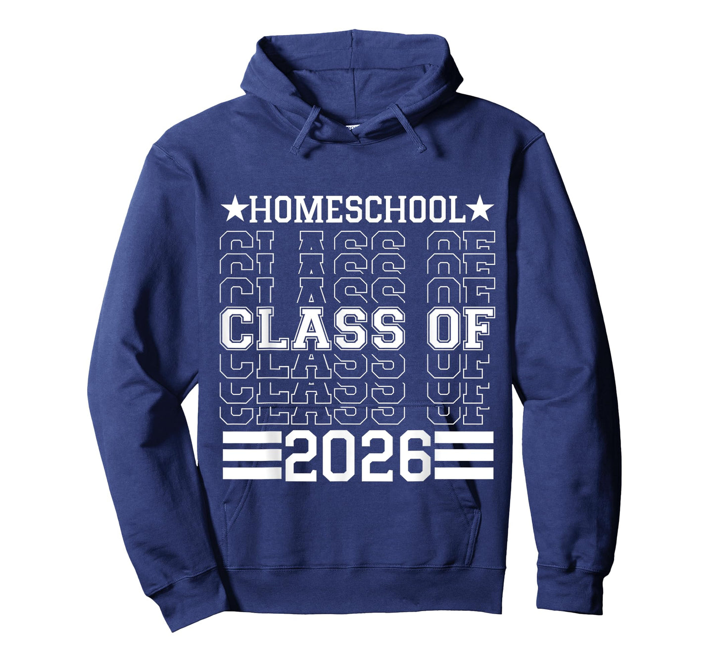 Homeschool Class Of 2026 Senior Graduation T-Shirt