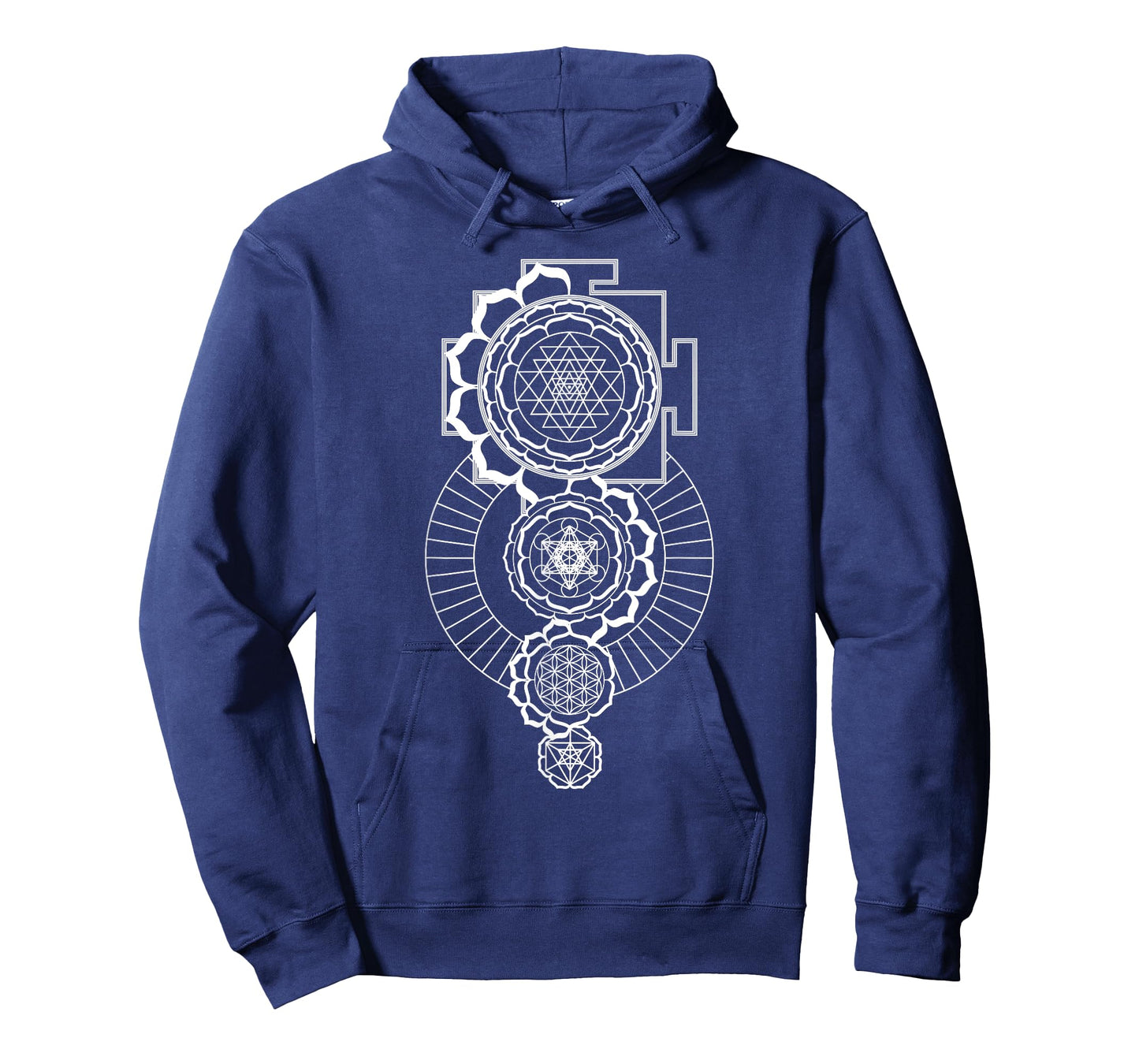 Sri Yantra Metatron's Cube Flower Of Life Merkaba Sacred T-Shirt