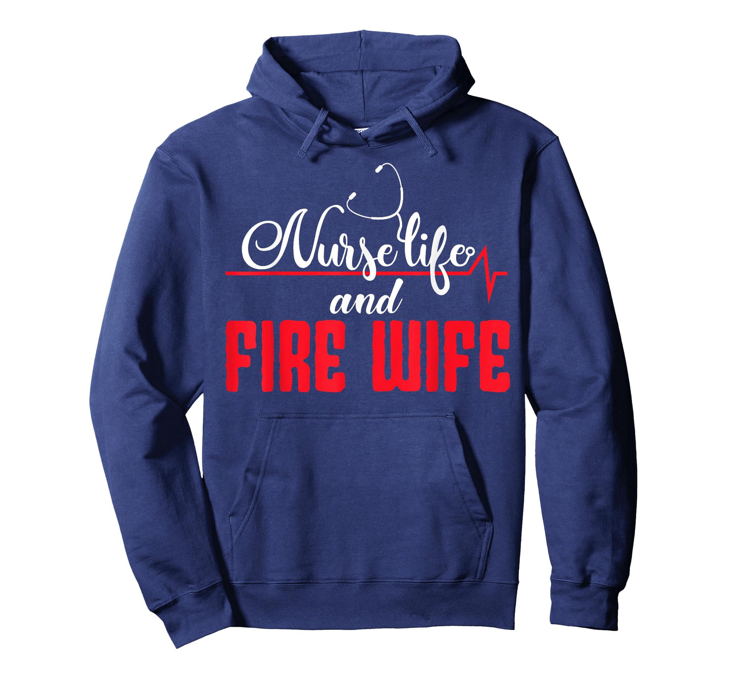 Nurse Life And Fire Wife Helmet Fireman Hydrant Firefighter T-Shirt