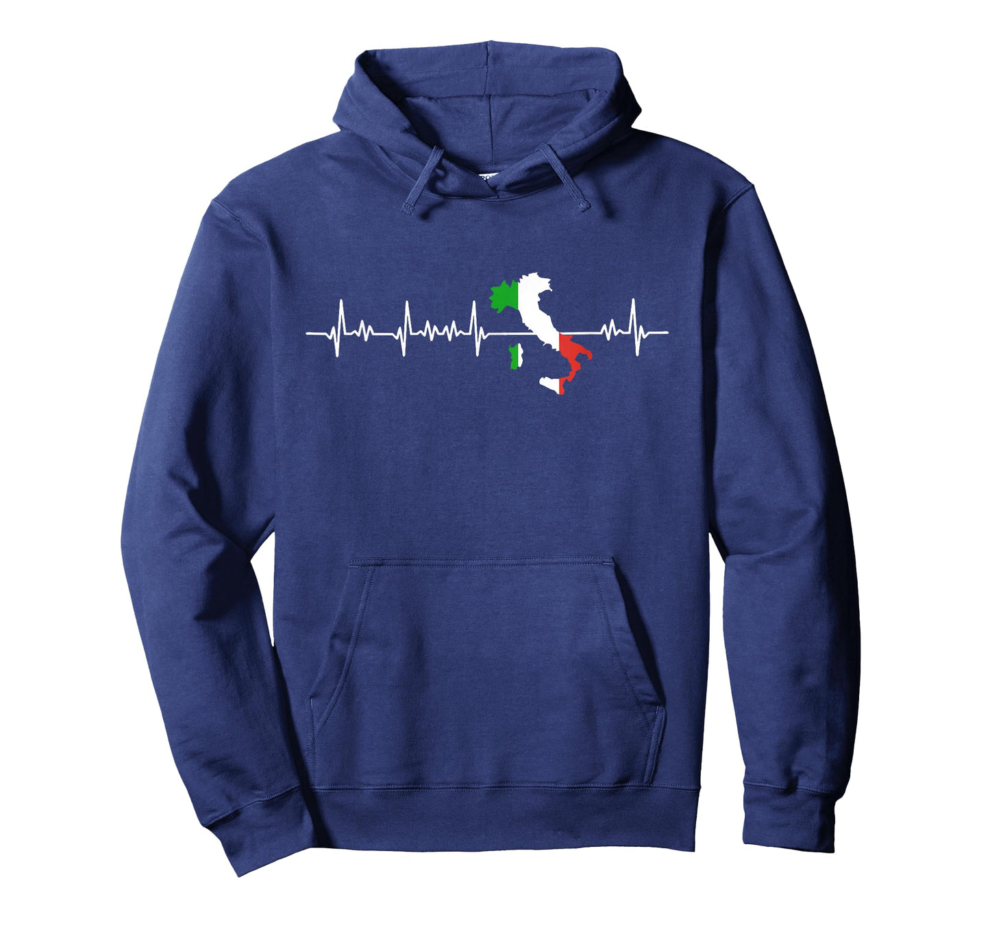 Heartbeat Italy Italian Flag T-Shirt