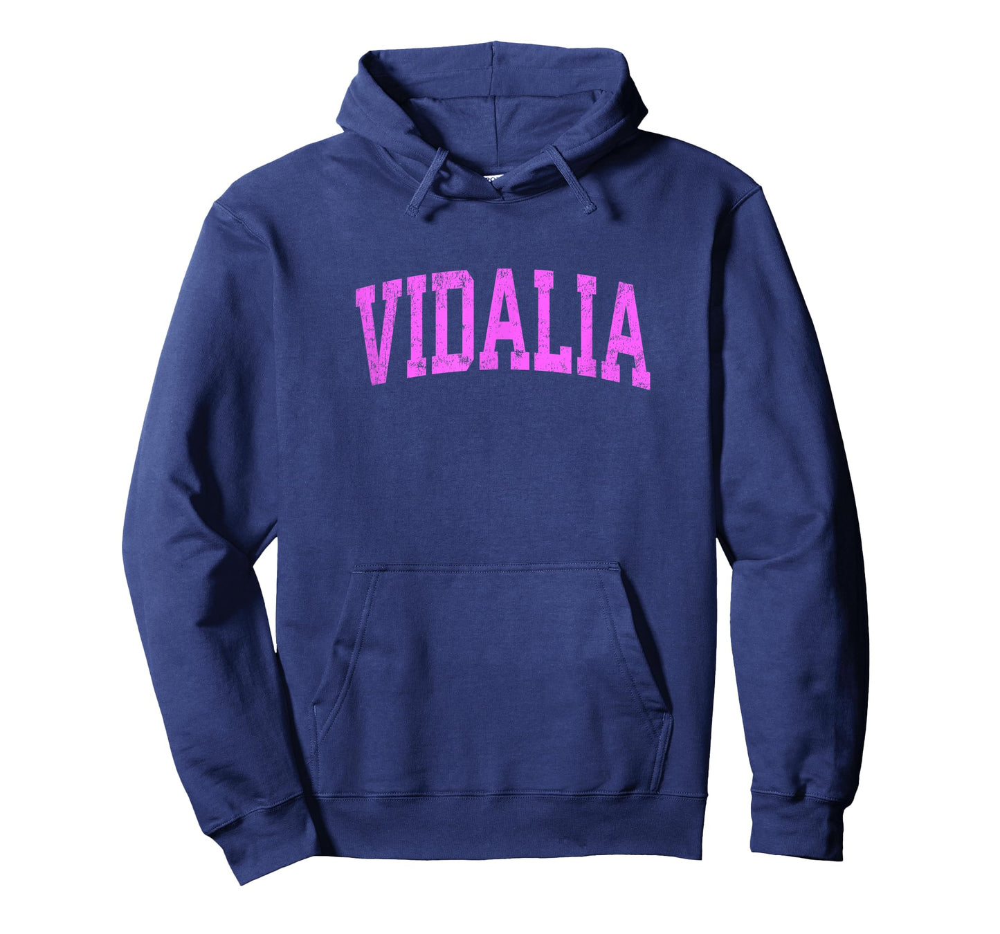 Vidalia Georgia GA Vintage Athletic Sports Pink Design T-Shirt