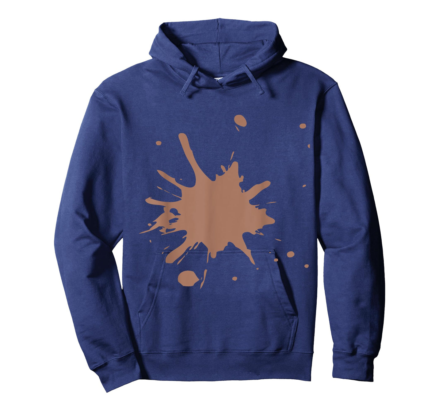 Color of the Year 2025 Mocha Mousse with Splat Design T-Shirt