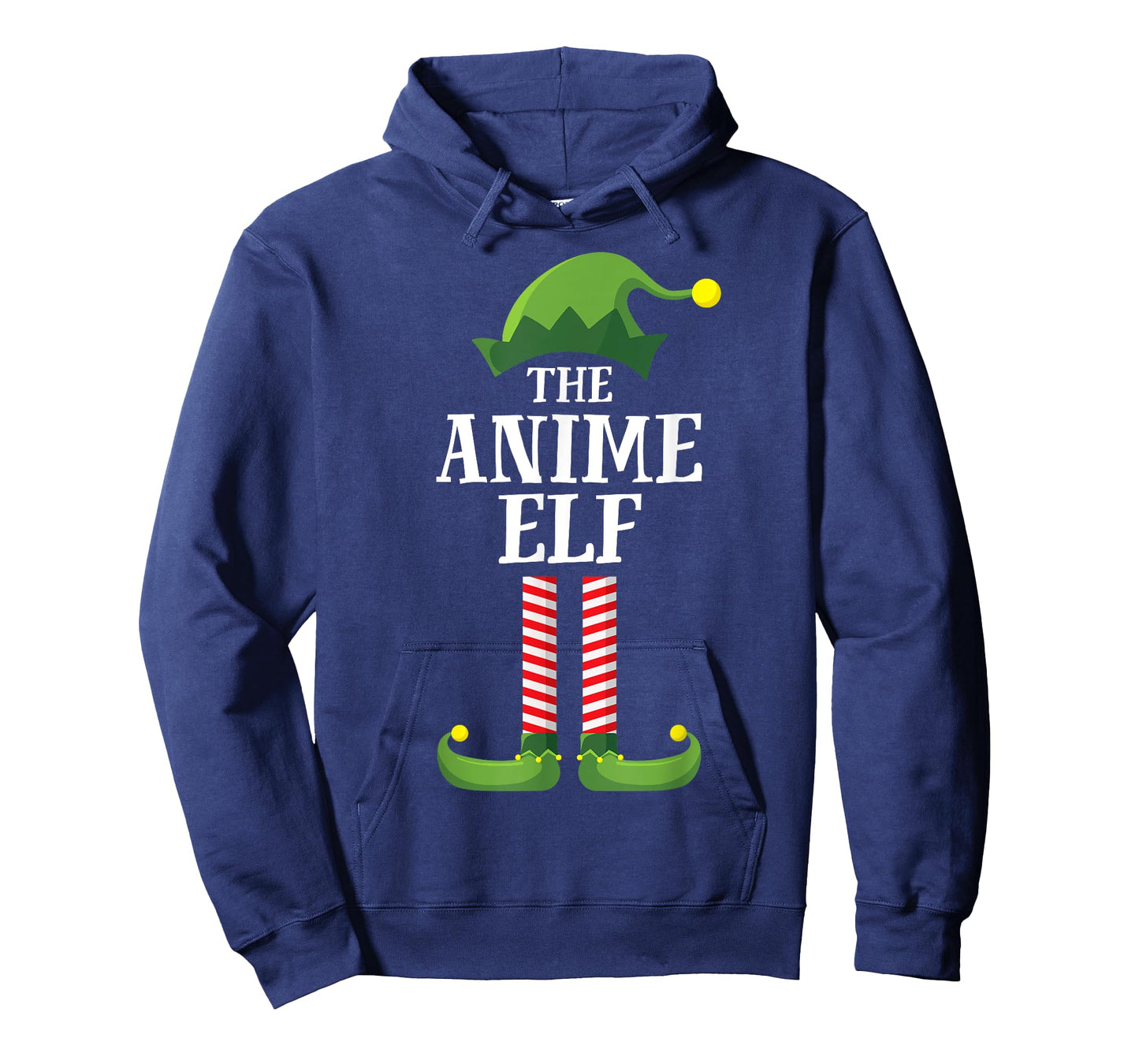 Anime Elf Matching Family Group Christmas Party Funny Elf T-Shirt