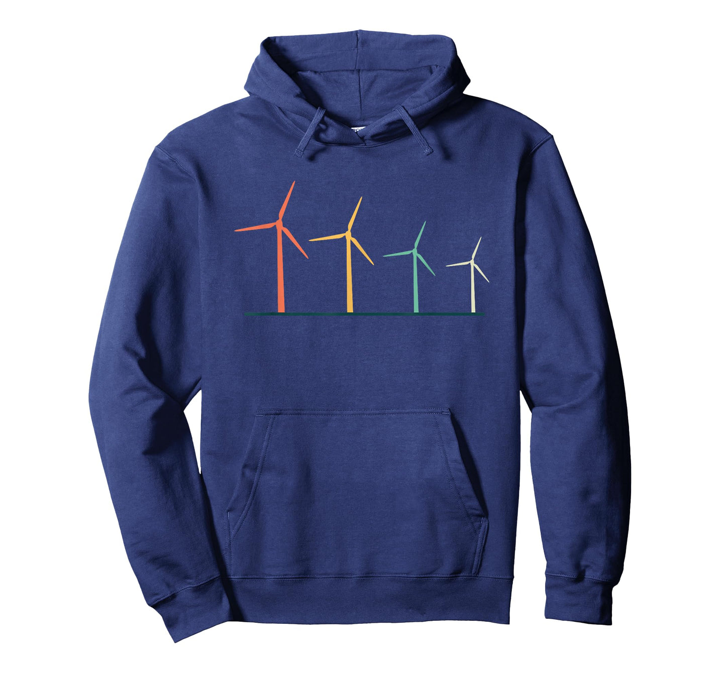 Retro Windmill Vintage Windmills Wind Energy Power Ecology T-Shirt