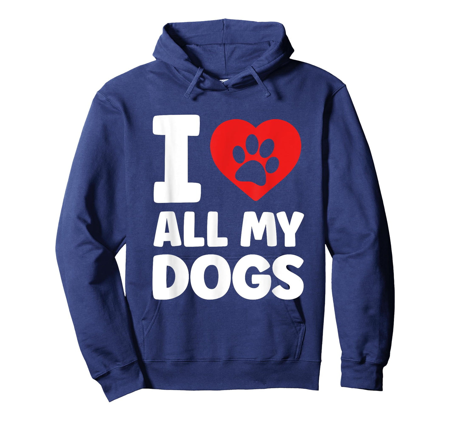 I Love All My Dogs Cute Dog Lover T-Shirt