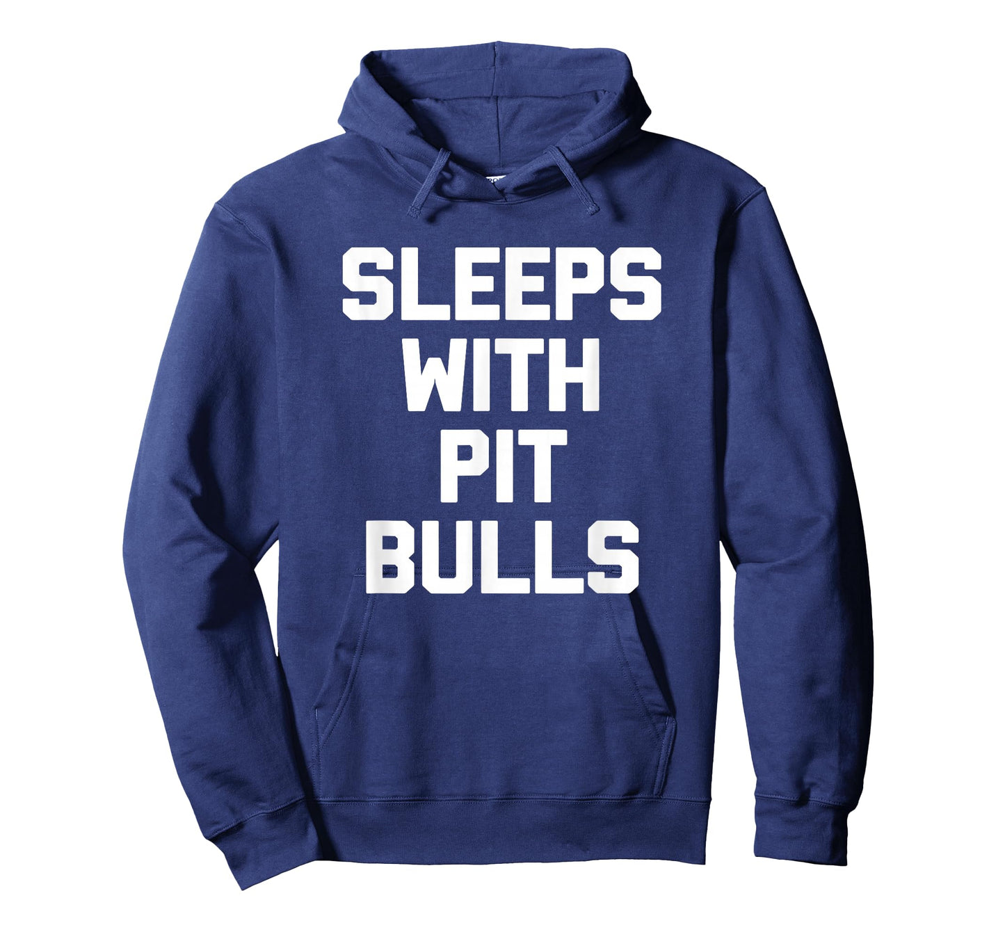 Sleeps With Pit Bulls T-Shirt funny dog owner dogs pit bull T-Shirt