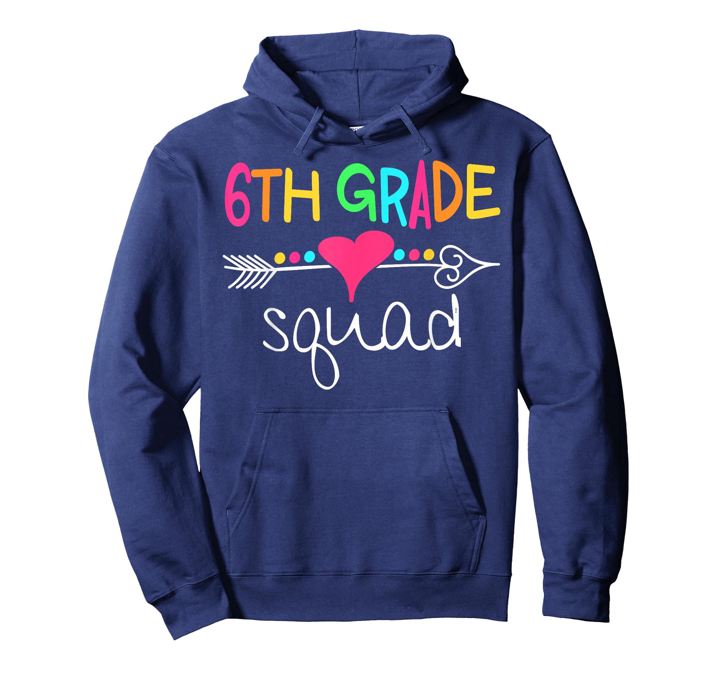 6th Grade Squad Sixth Teacher Student Team Back to School T-Shirt