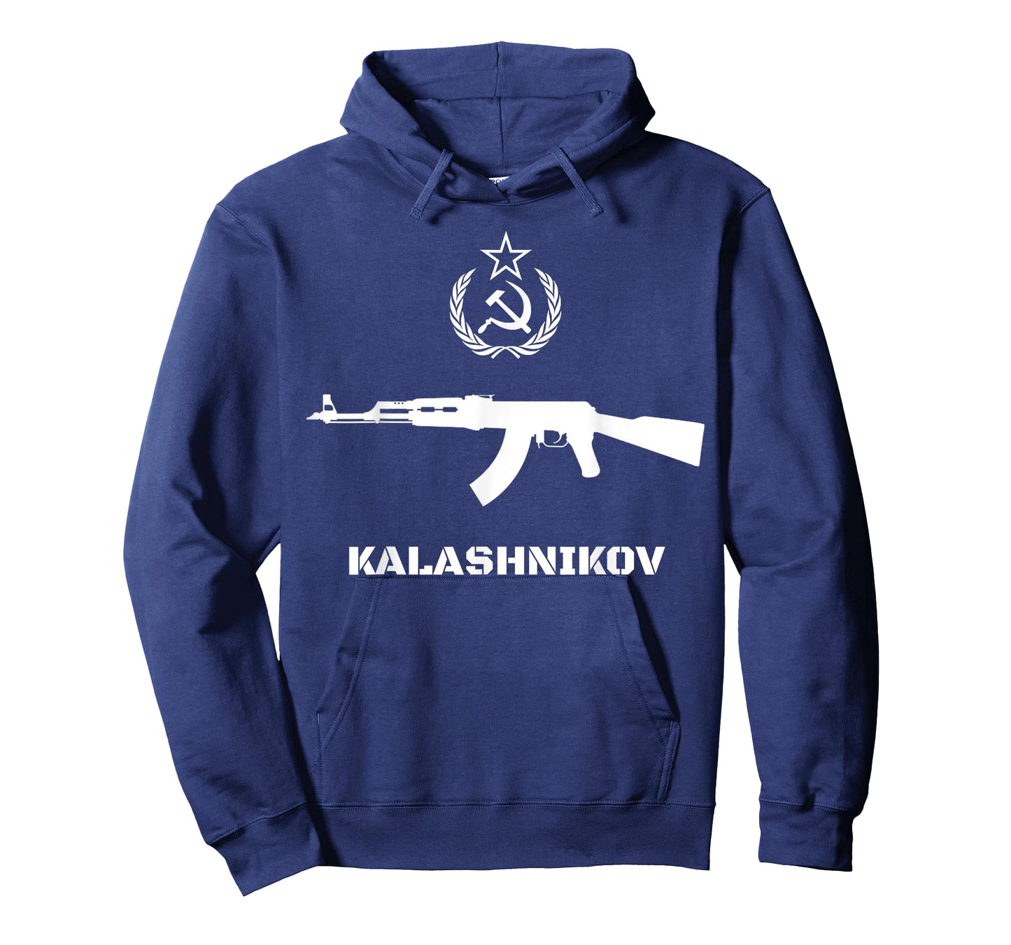 Vintage Soviet Kalashnikov AK-47 USSR Russian Gun Rifle T-Shirt