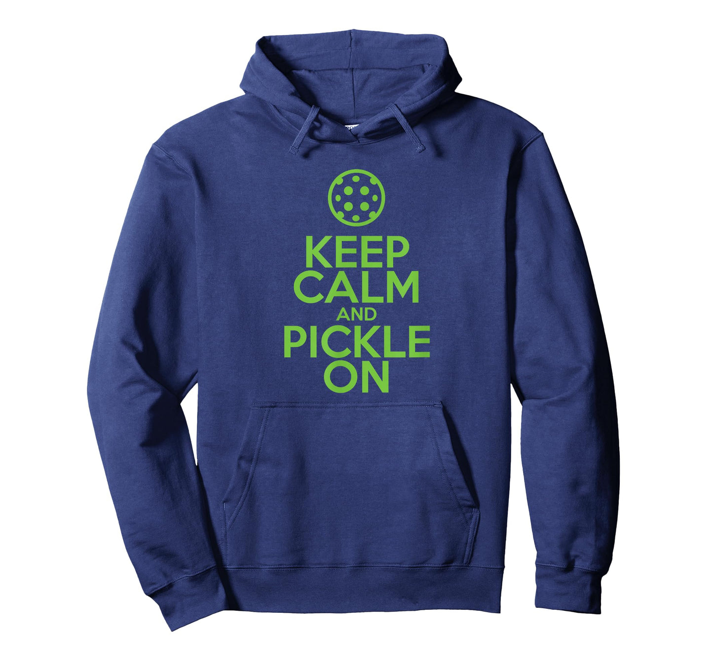 Keep Calm and Pickle On Pickleball T-Shirt with Pickle Ball T-Shirt