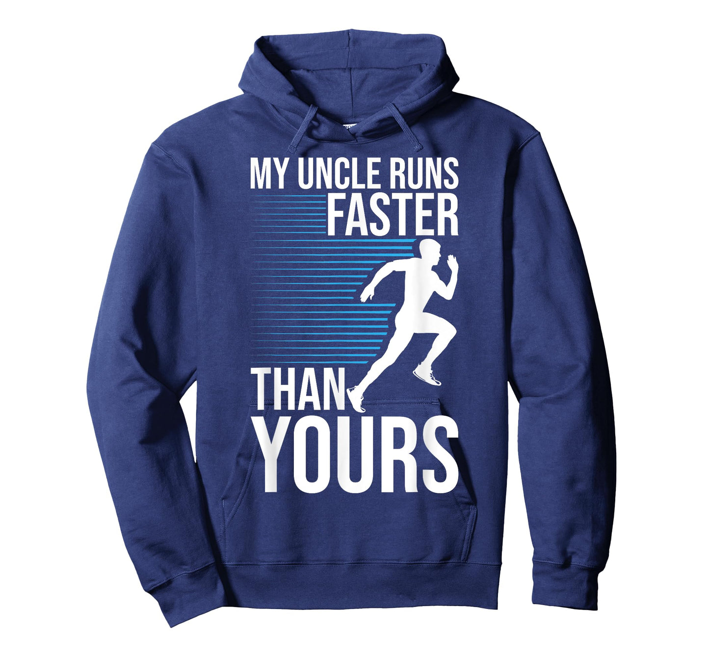 My Uncle Runs Faster Than Yours Funny Marathon Running T-Shirt