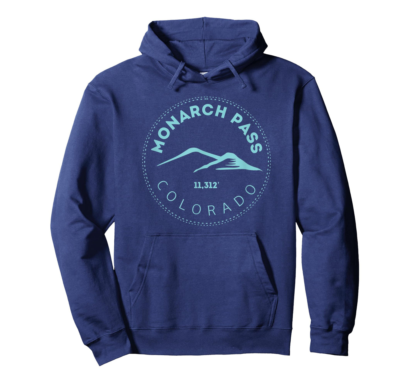 Monarch Pass Colorado Blue Bird Day - Elevated Mountain Pass T-Shirt